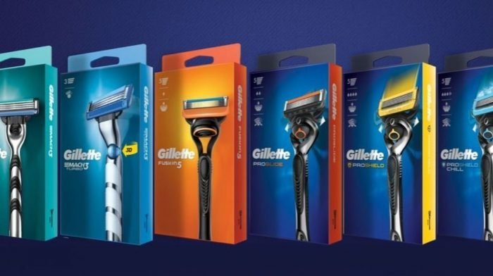 Gillette’s Recyclable Cardboard Packs