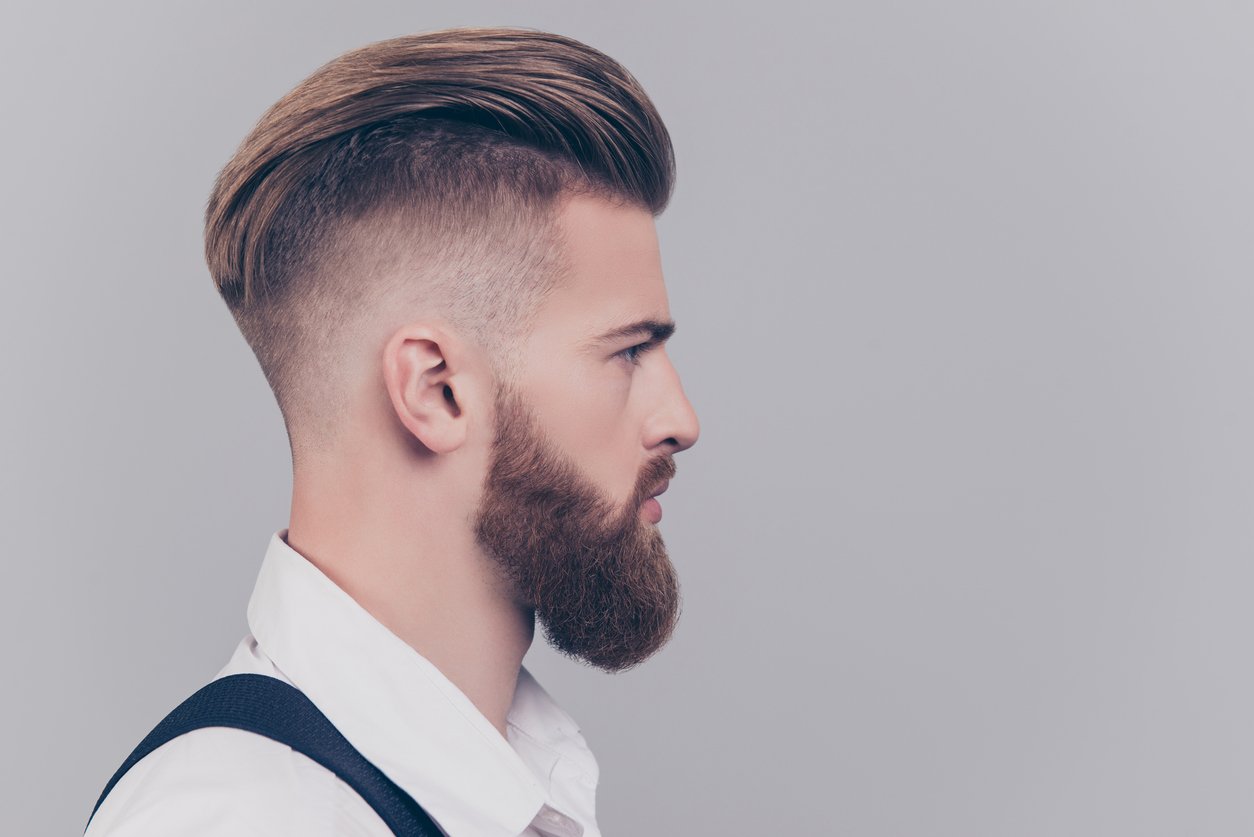 Side profile of man with stylish beard styled using King C. Gillette Style Master | Gillette UK