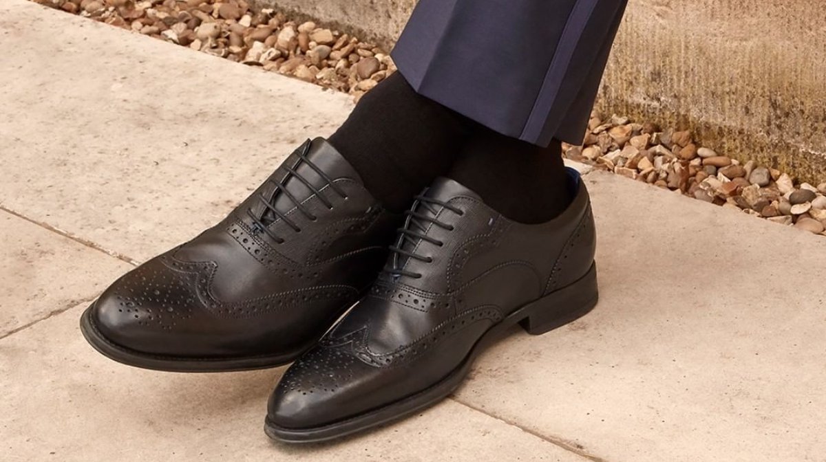 ted baker black brogues