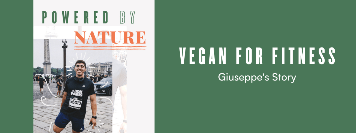 giuseppe, our vegan influencer, in activewear