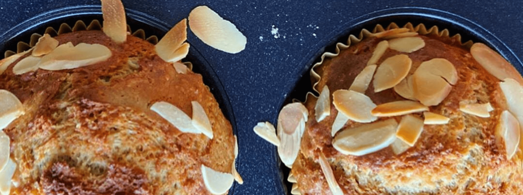 Maria’s Vegan Almond & Chocolate Protein Muffins