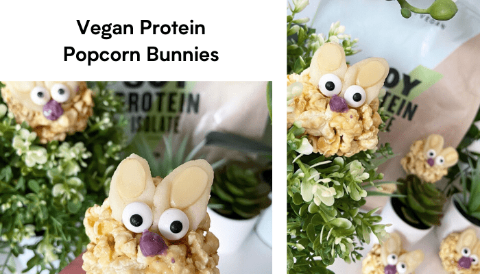 High Protein Popcorn Bunnies