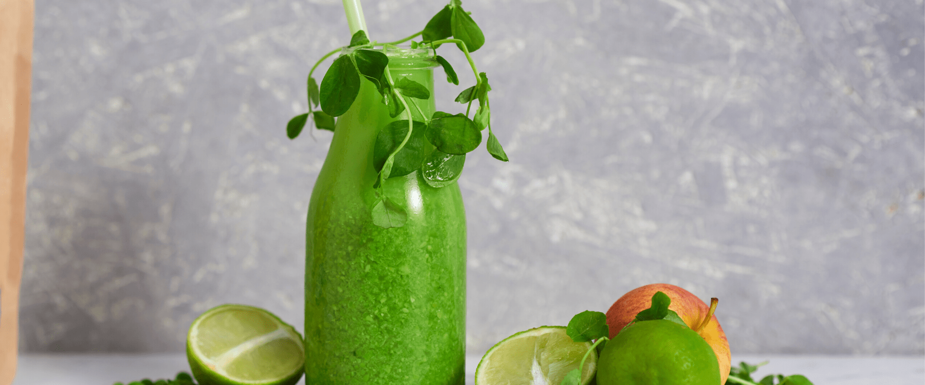 Energising Green Pea Protein Smoothie