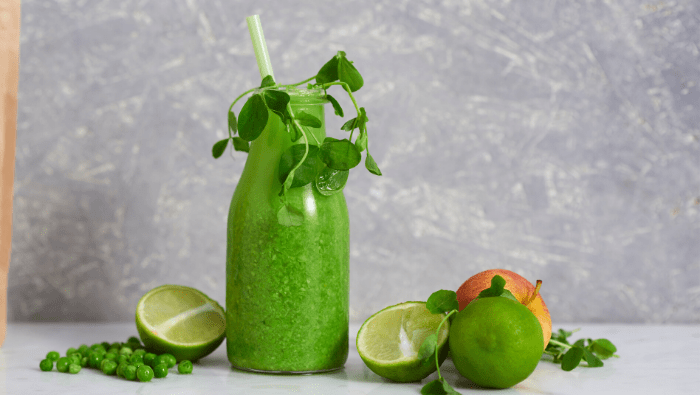 Energising Pea Protein Smoothie Recipe | MYVEGAN™