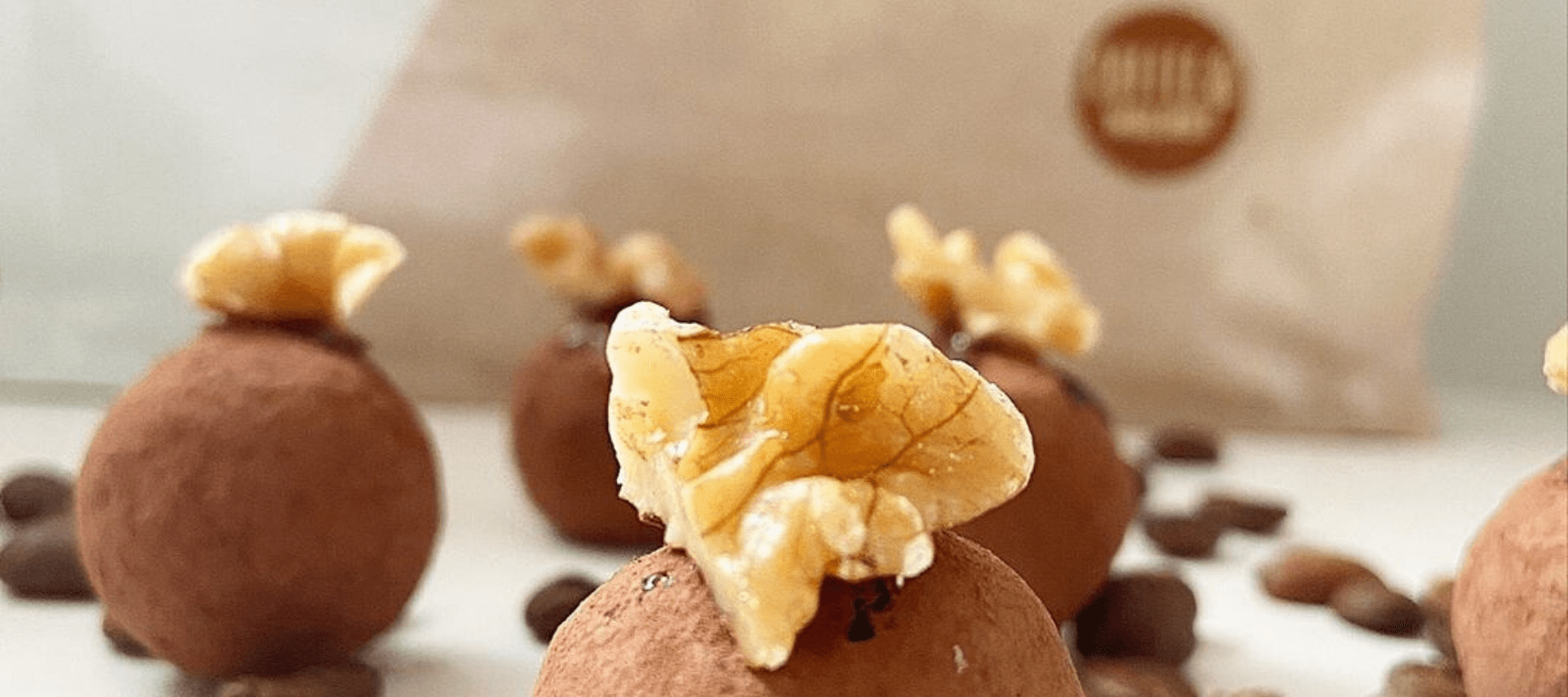 Espresso Caramel Protein Truffles