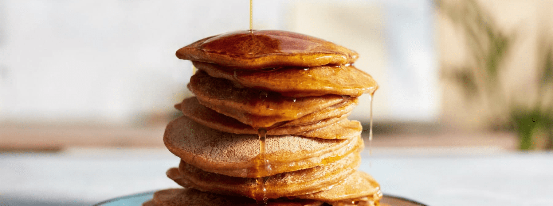 Plant-Based Pumpkin Protein Pancakes