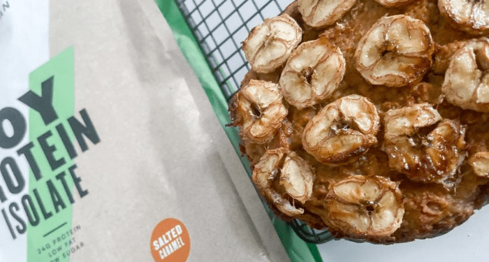 Salted Caramel Banana Cake