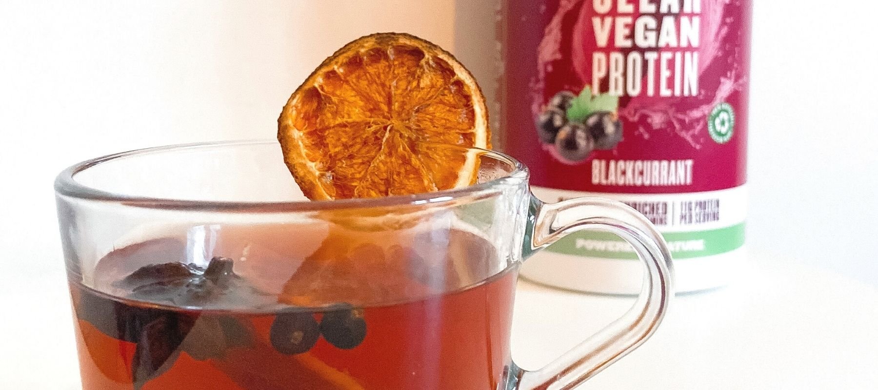 Vegan Protein Blackcurrant Mulled “Wine”