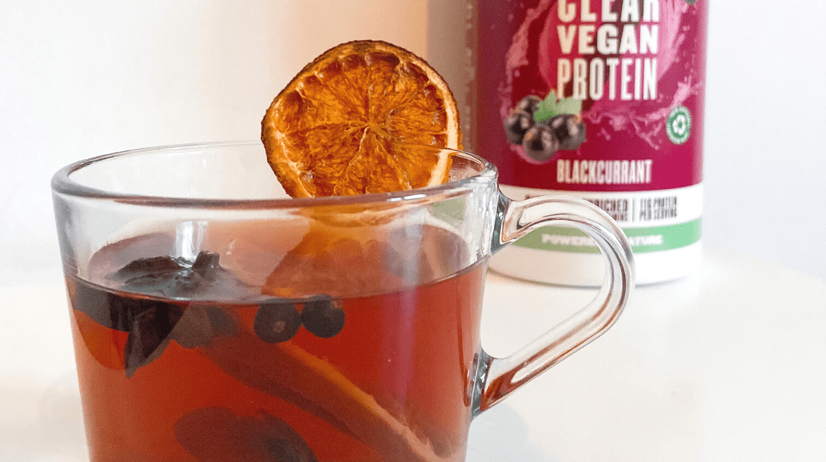 Vegan Protein Blackcurrant Mulled "Wine"