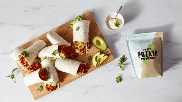 Sweet Potato & Bean Burritos | Vegan Dinner Recipes