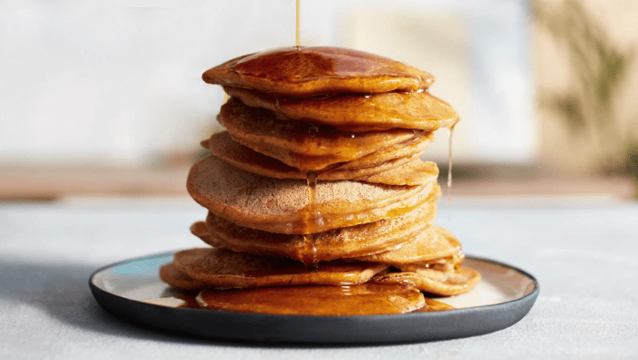 Plant-Based Pumpkin Protein Pancakes