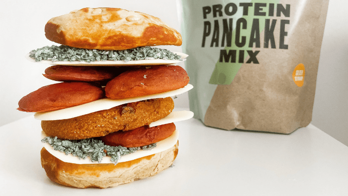Vegan Pancake Burger Recipe