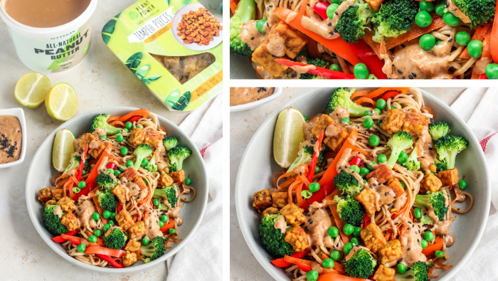 Tempeh Stir-Fry Noodles | Zero-Waste Recipe | MYVEGAN™