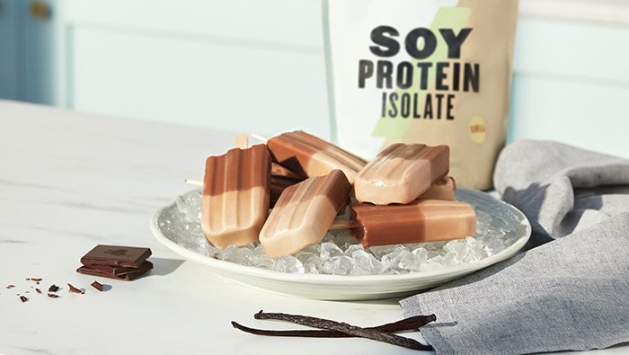 Protein Ice Lollies | Myvegan