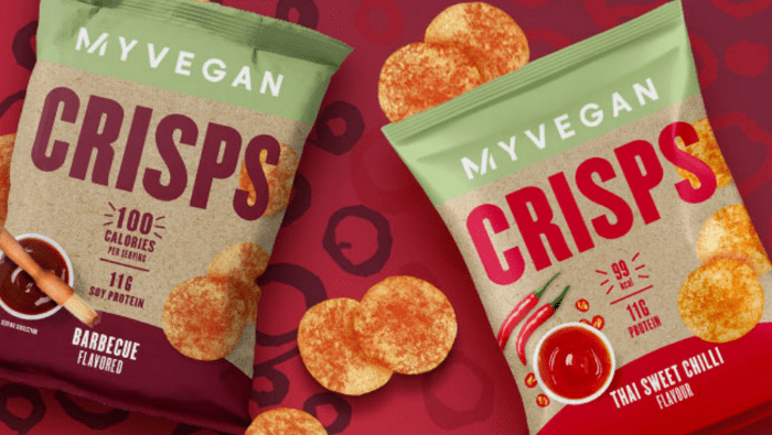 Popped Protein Crisps | Myvegan