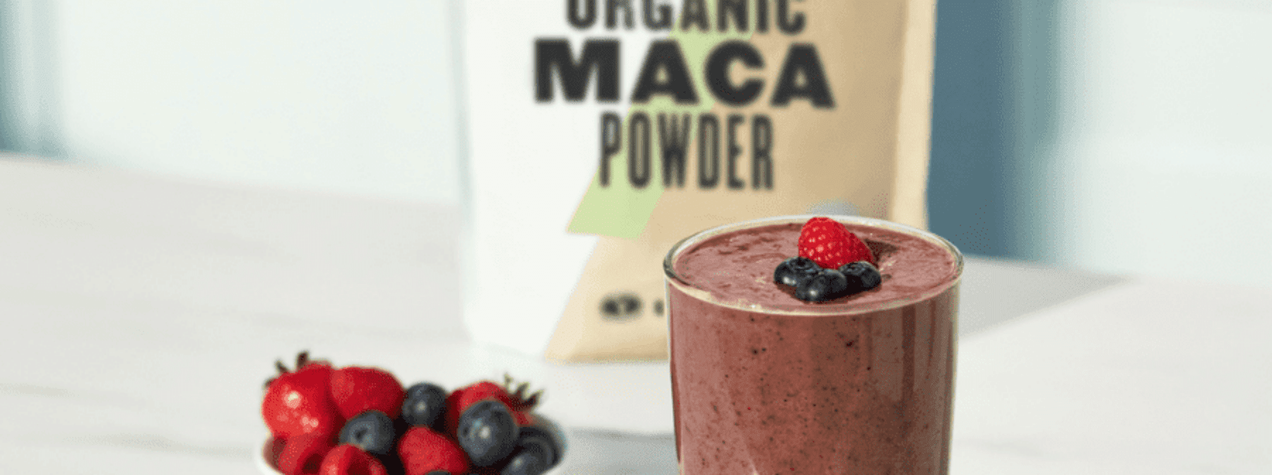 Smooth Skin Smoothie Recipe | Flaxseed and Maca Powder