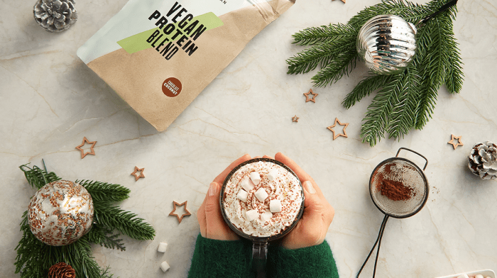 Coconut Hot Chocolate | Vegan Christmas Recipe