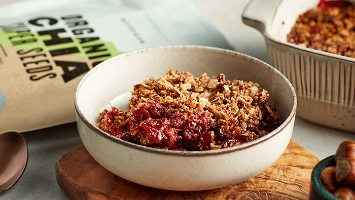 Festive Crumble | Vegan Christmas Recipe