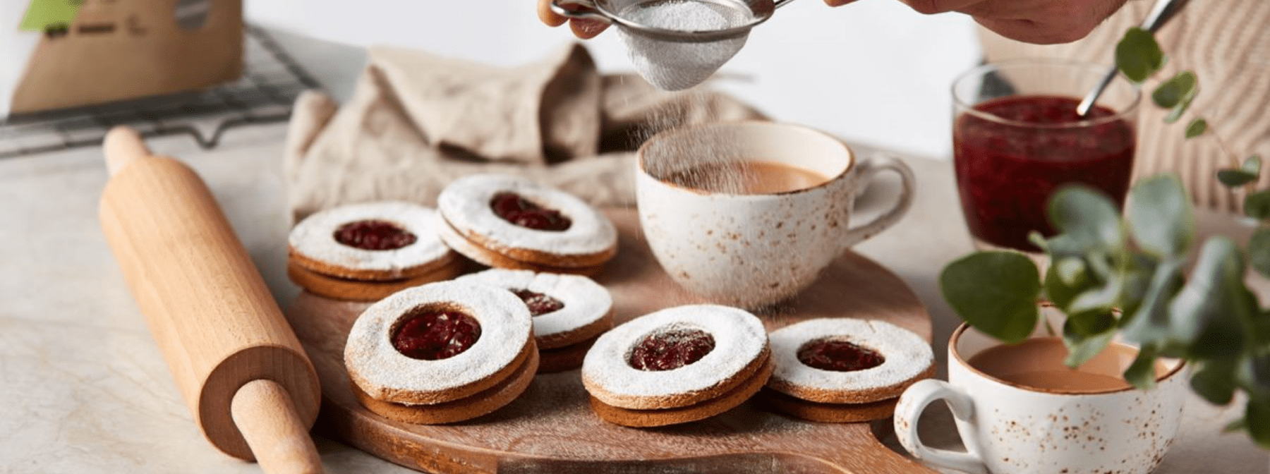 Homemade Jammie Dodgers