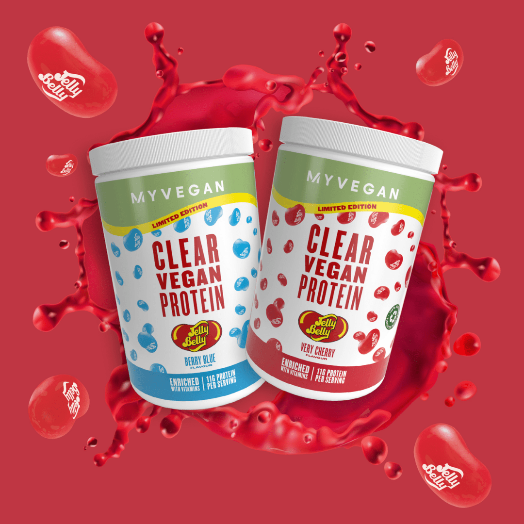 Introducing Jelly Belly Clear Vegan Protein: Our New Jelly Belly Drink