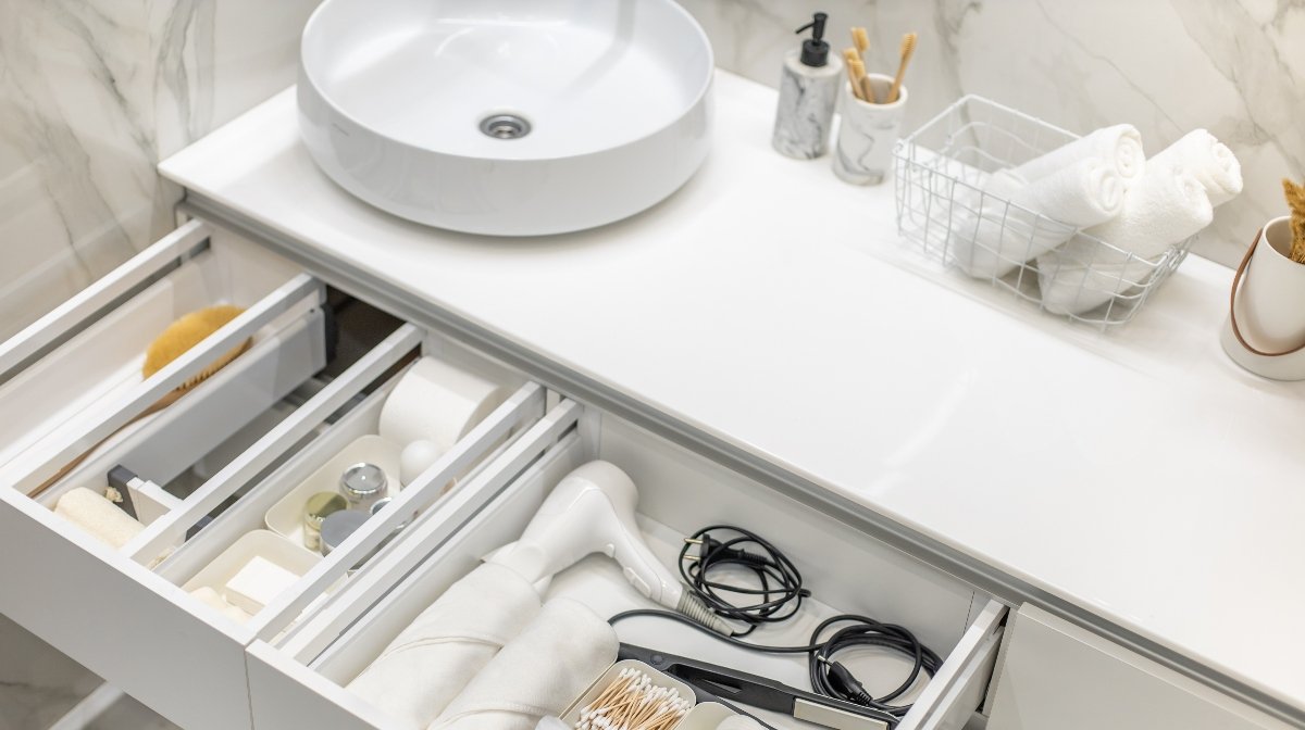Alles an seinem Platz: 7 Tipps für mehr Ordnung im Badezimmer