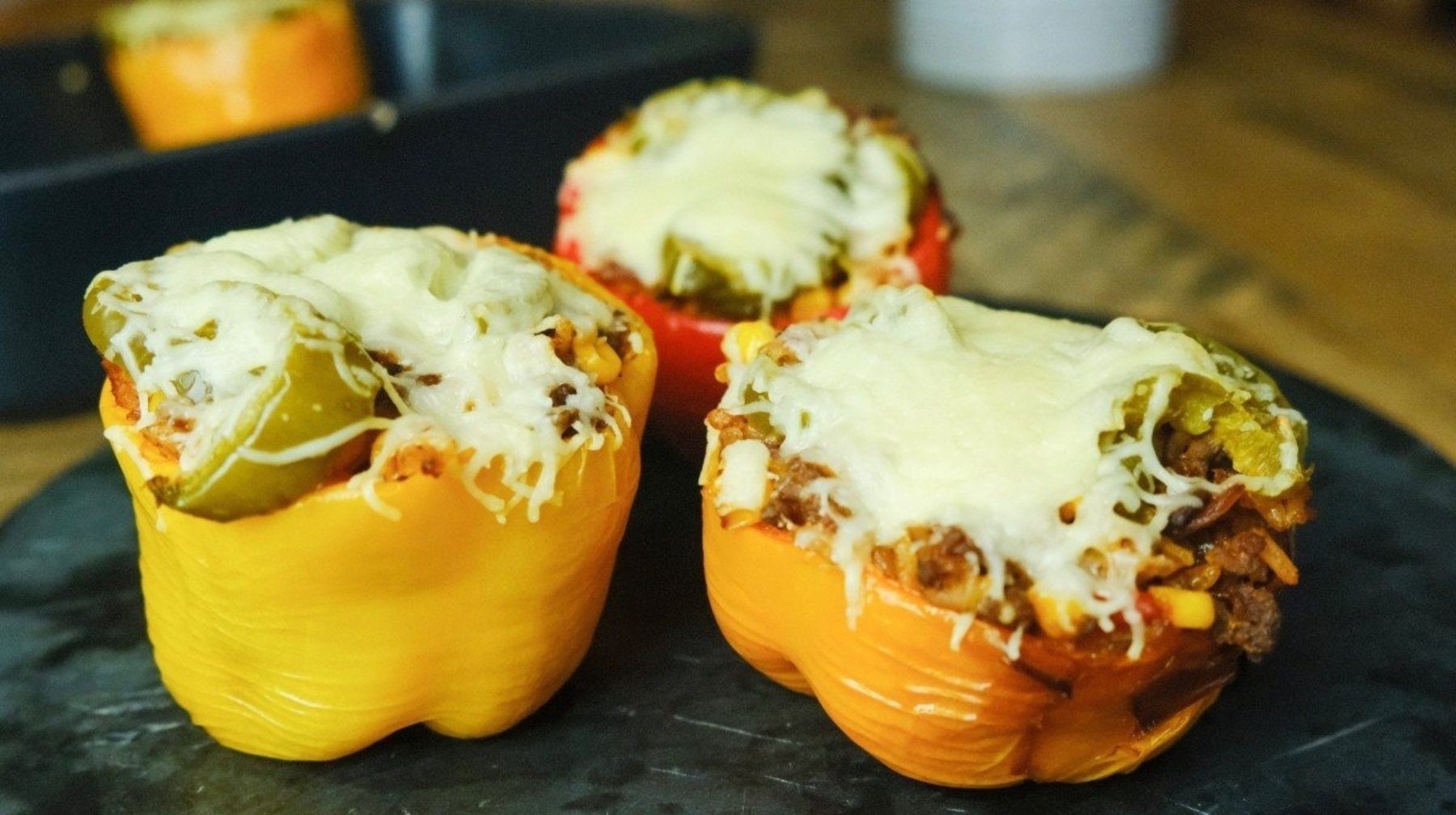 Mexican Stuffed Peppers | Easy Meal Prep Ideeën