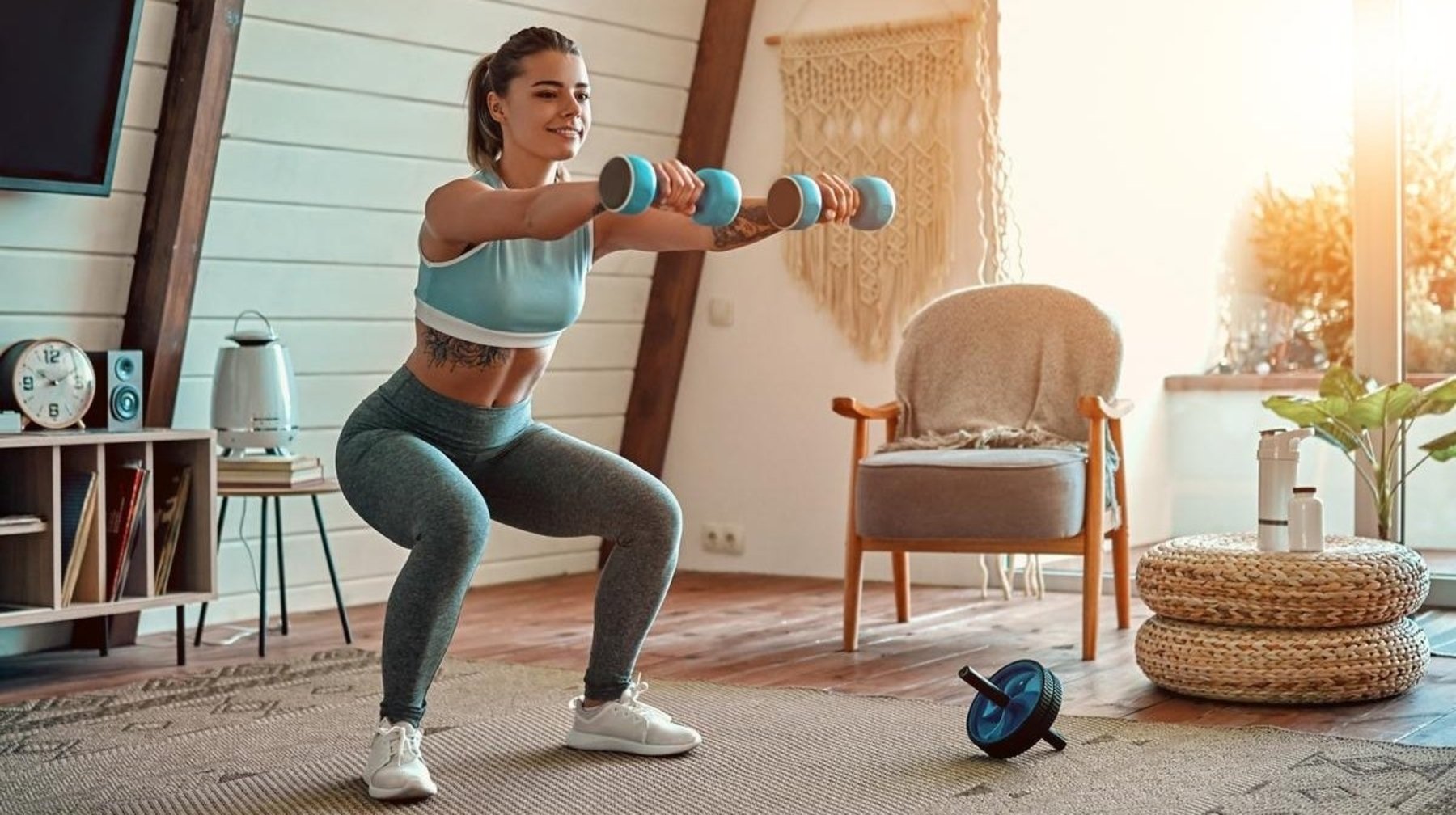 20-Minuten Dumbbell Workout Voor Vrouwen