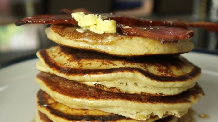 American Pancakes | Fluffy Eiwitpannenkoeken