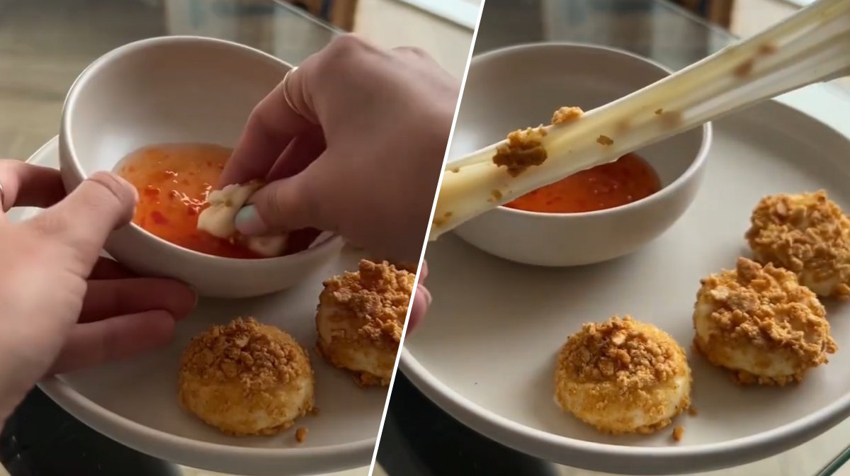 3-Ingrediënten Sweet Chilli Cheese Bites
