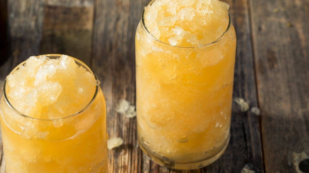 homemade slushie drink