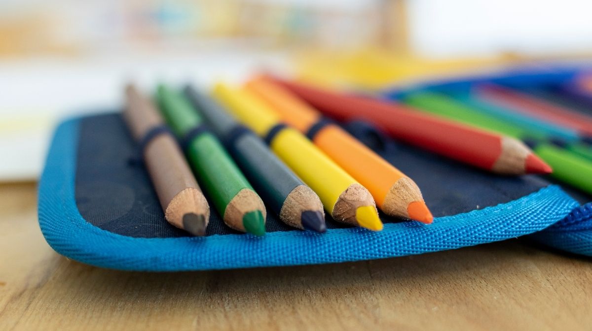 colouring pencils