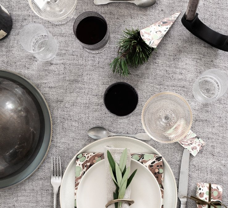 Christmas Dinner Table Inspiration from Ferm Living