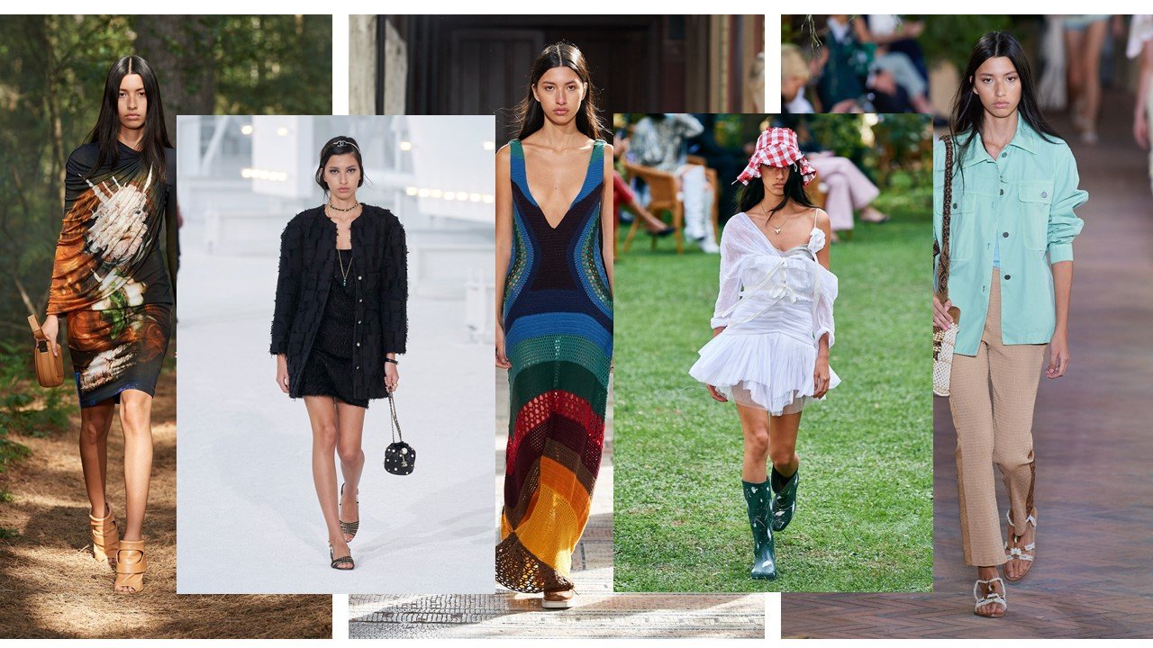 Photo credit : Vogue Runway - Burberry, Chanel, Gabriela Hearst, Philosophy di Lorenzo, Alberta Ferretti