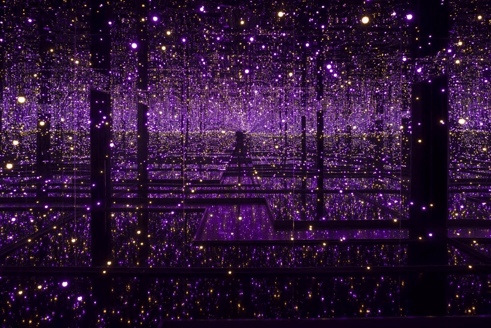 uk art exhibition yayoi Kusama infinity rooms