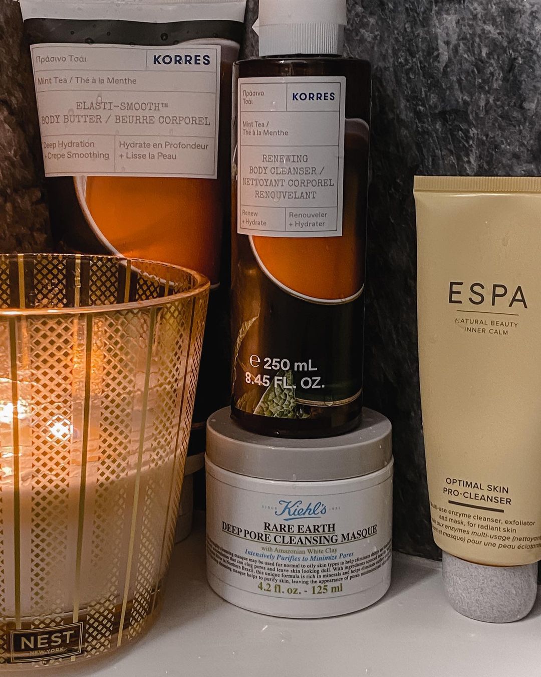 spa at home - candle