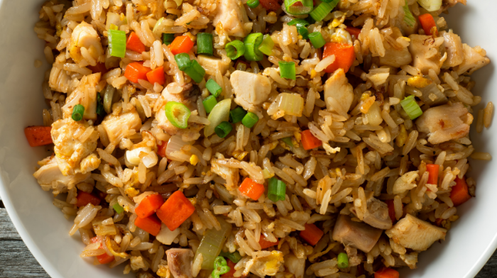 Simple Chicken Fried Rice