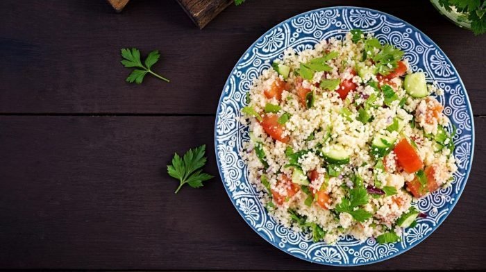 Low-Calorie Cauliflower Tabbouleh Salad Recipe