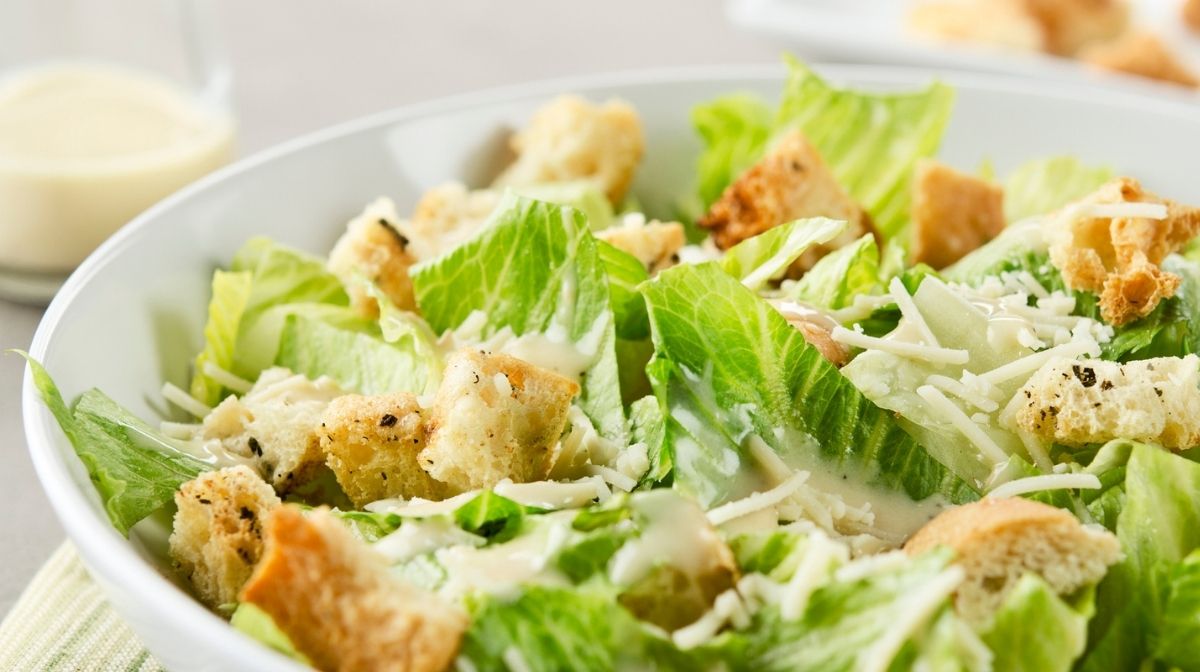 Low-Calorie Chicken Caesar Salad Recipe