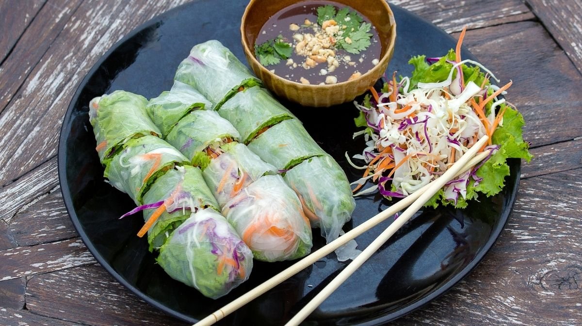 vegetable summer rolls