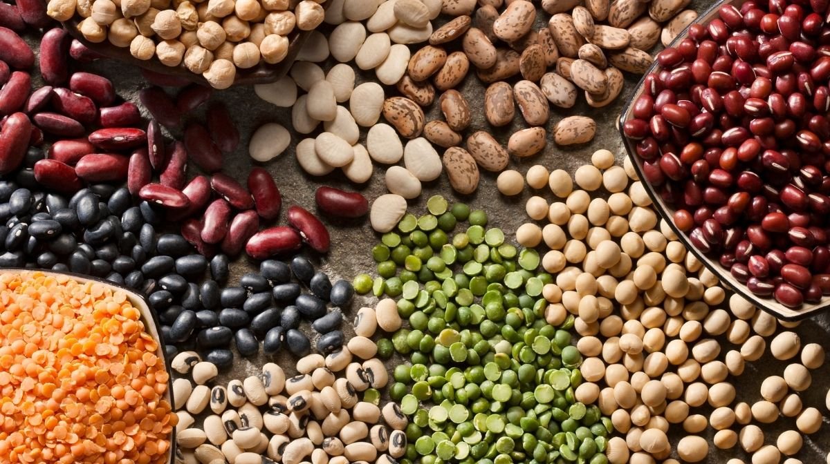 legumes - beans, peas and lentils