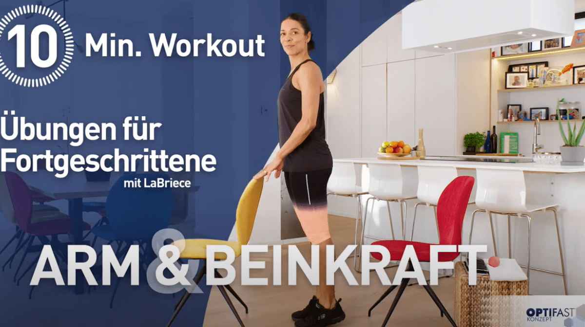 10 Min. Workout X LaBriece – Arm & Beinkraft für Profis