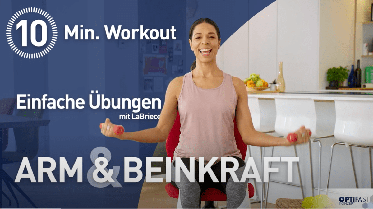 10 Min. Workout X LaBriece – Arm & Beinkraft für Einsteiger
