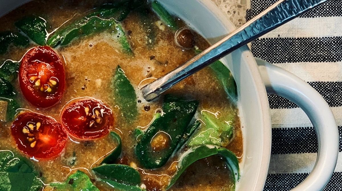 Lentil & Spinach Soup