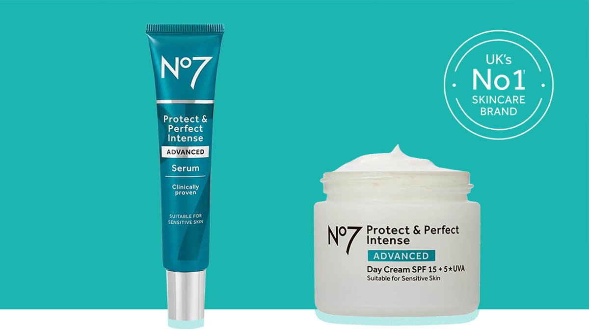 No7 Protect & Perfect intense products