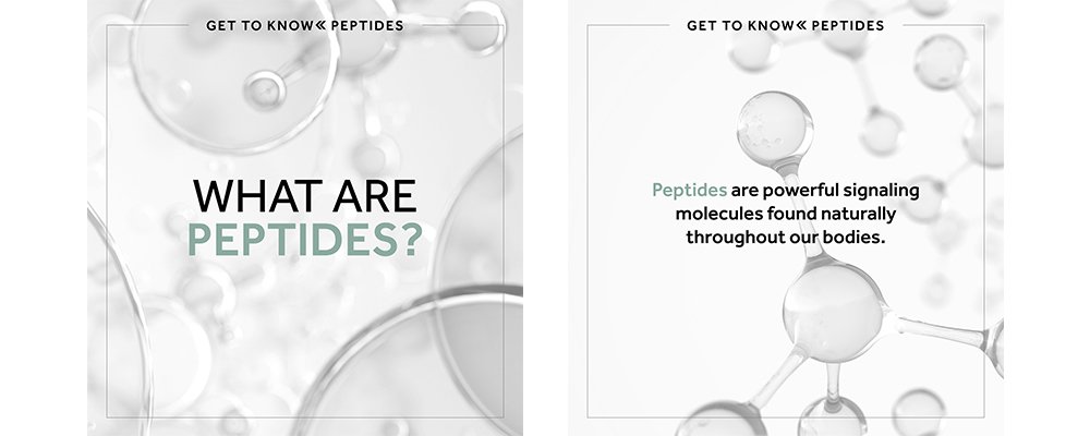 What are peptides?