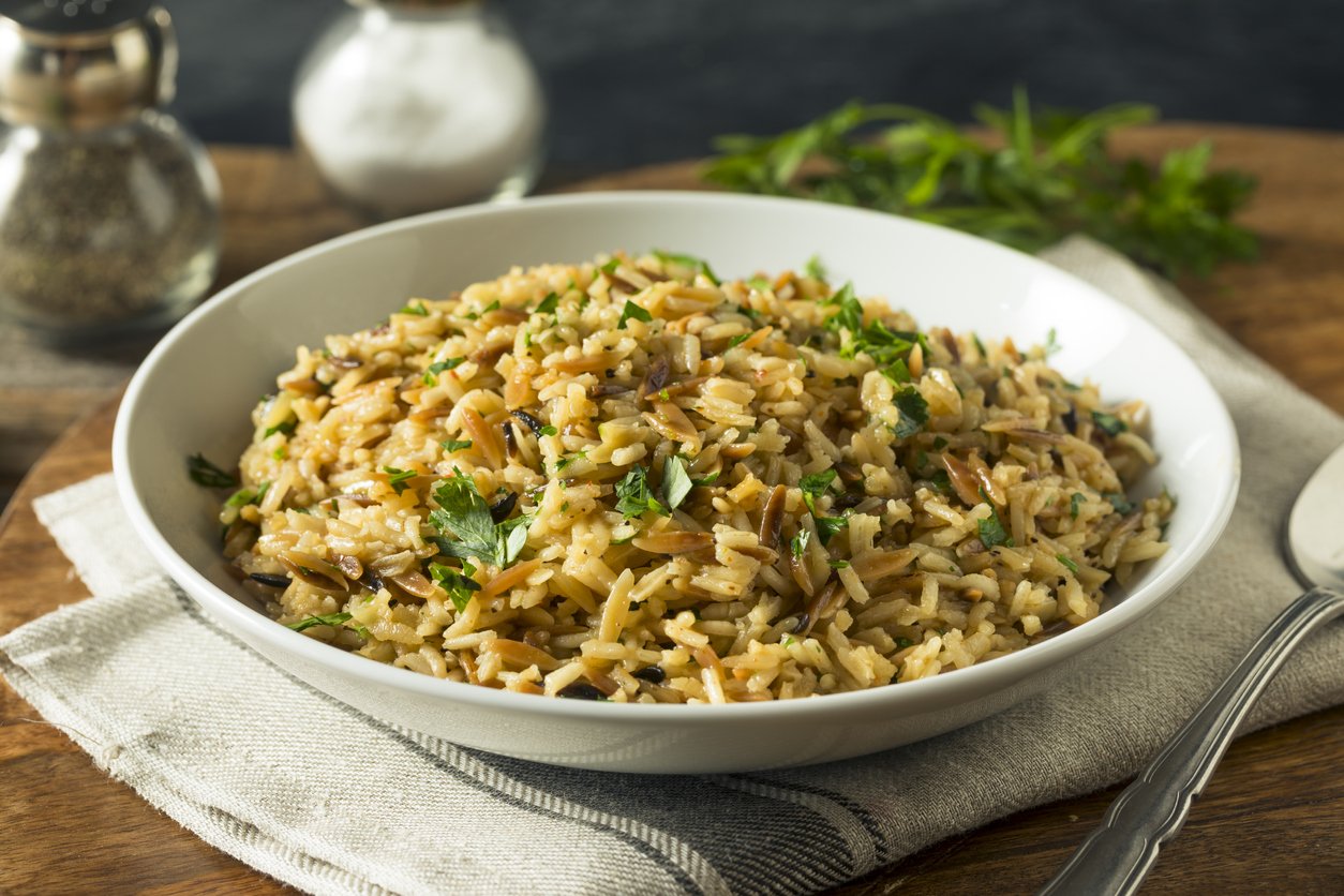 Savory Homemade Rice Pilaf