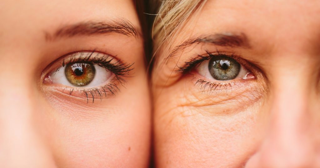 Why do eyes age so fast?