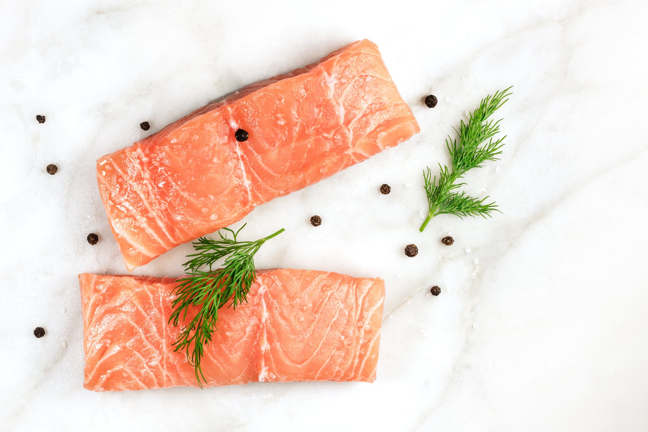 Salmon Fillets with French Lentils Recipe