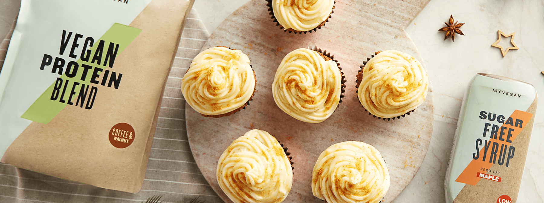 Gingerbread Cupcakes | Vegan Christmas Recipe