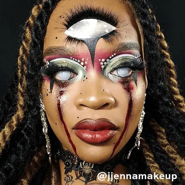 halloween fortune teller makeup